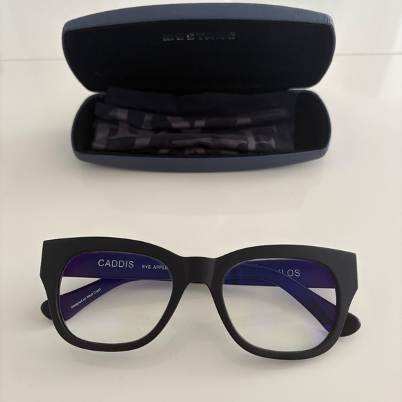 CADDIS Miklos Eyeglasses Reading Glasses ~ Black - Picture 2 of 11